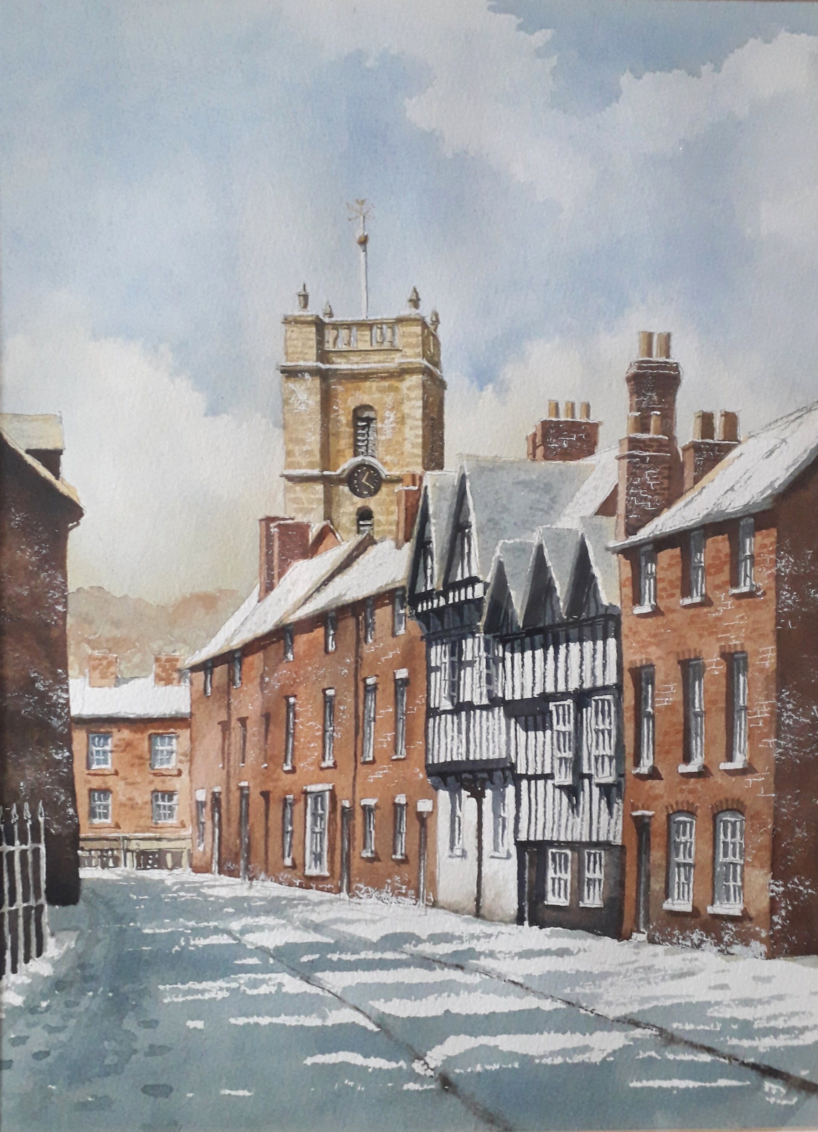 High Street in Winter